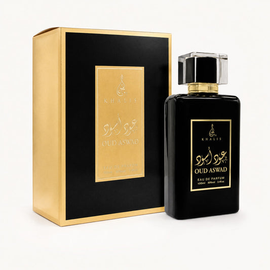 Oud Aswad EDP by Khalis  - 100ml – regenerated clear product image