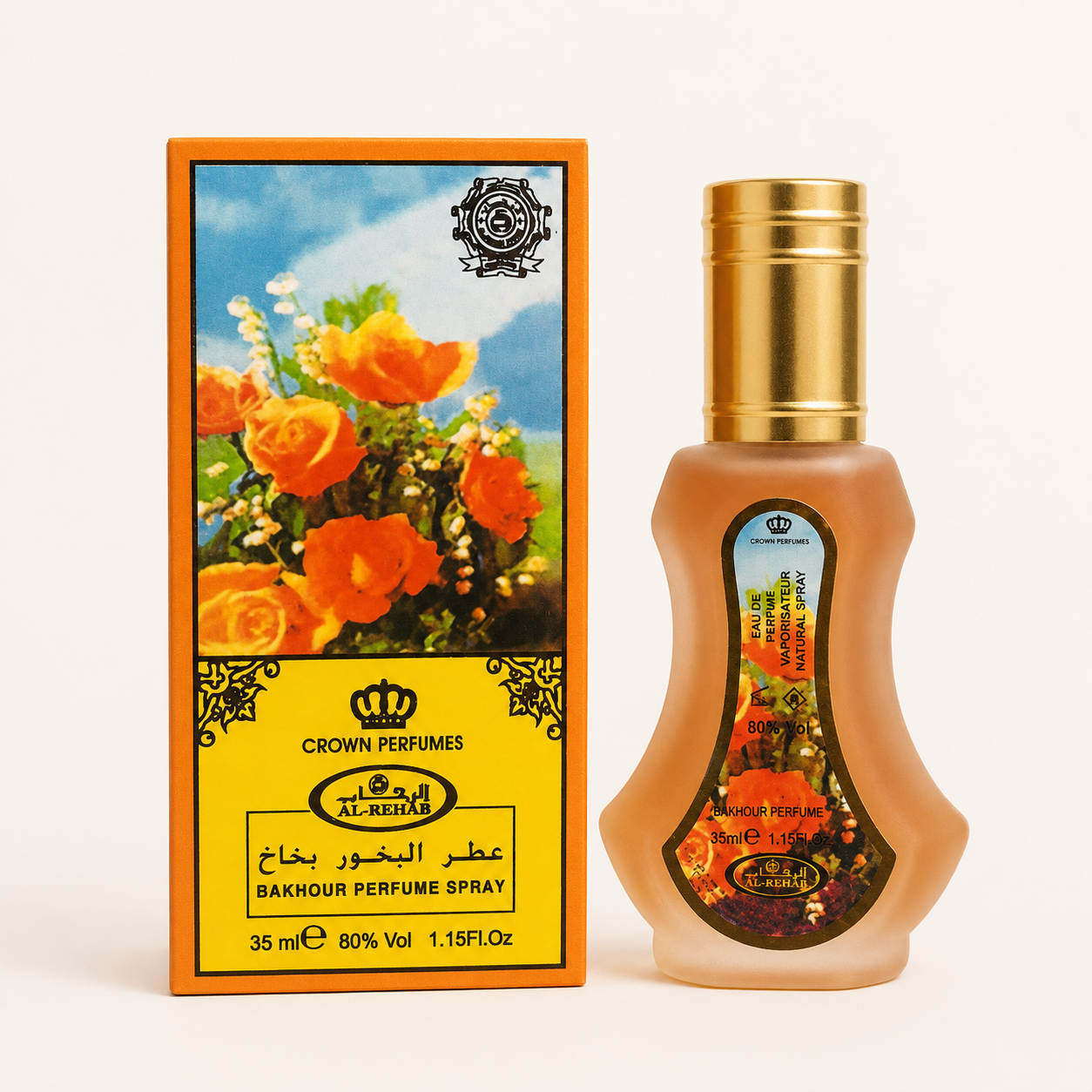 Al Rehab Bakhoor 35ml perfume spray with box