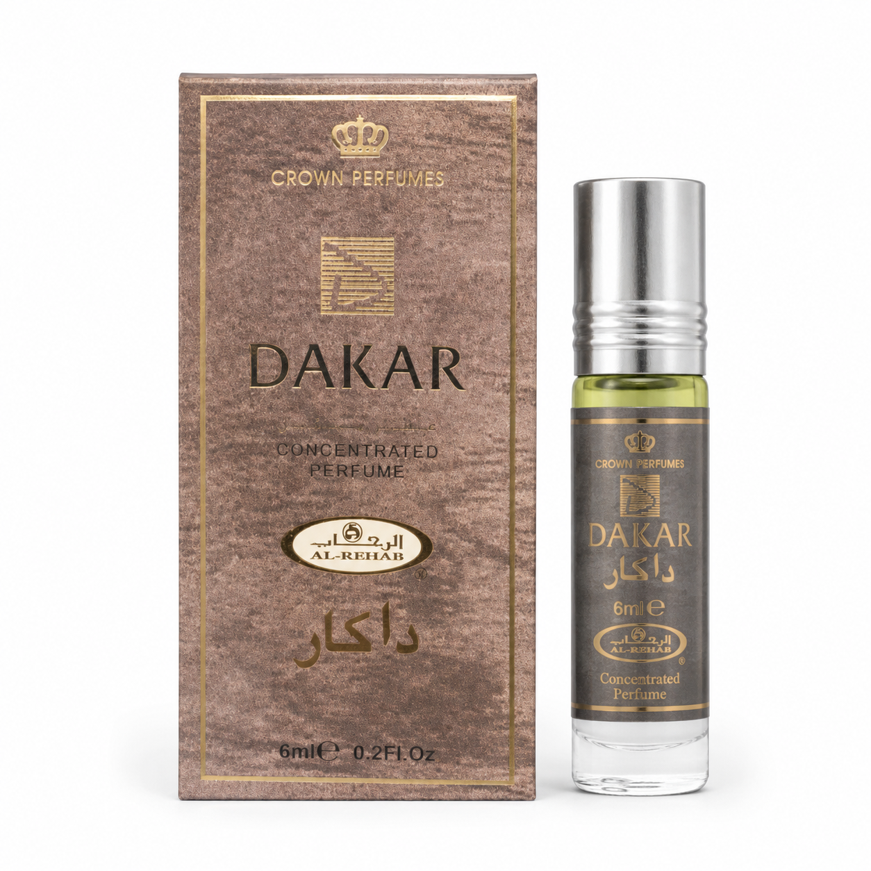 Al-Rehab Dakar concentrated perfume oil 6ml with box