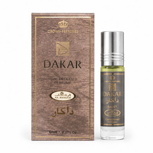 Al-Rehab Dakar concentrated perfume oil 6ml with box