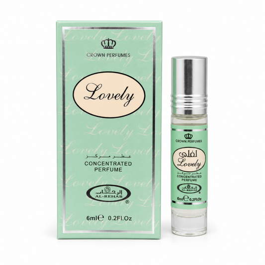 Al-Rehab Lovely Concentrated Perfume Oil 6ml with box