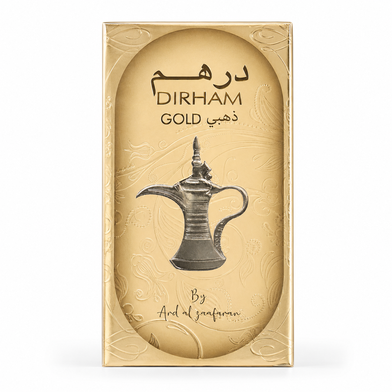Ard Al Zaafaran Dirham Gold Eau de Parfum 100ml boxed product