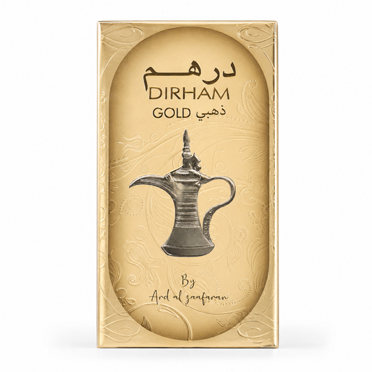 Ard Al Zaafaran Dirham Gold Eau de Parfum 100ml boxed product