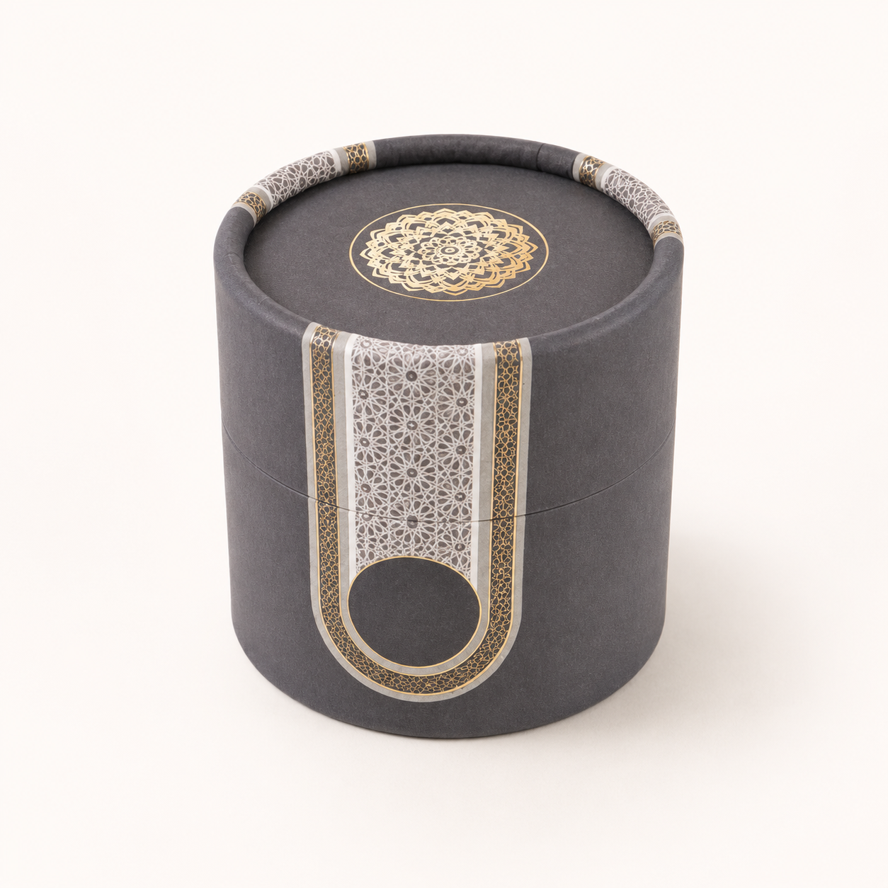 Black Islamic gift set closed presentation box