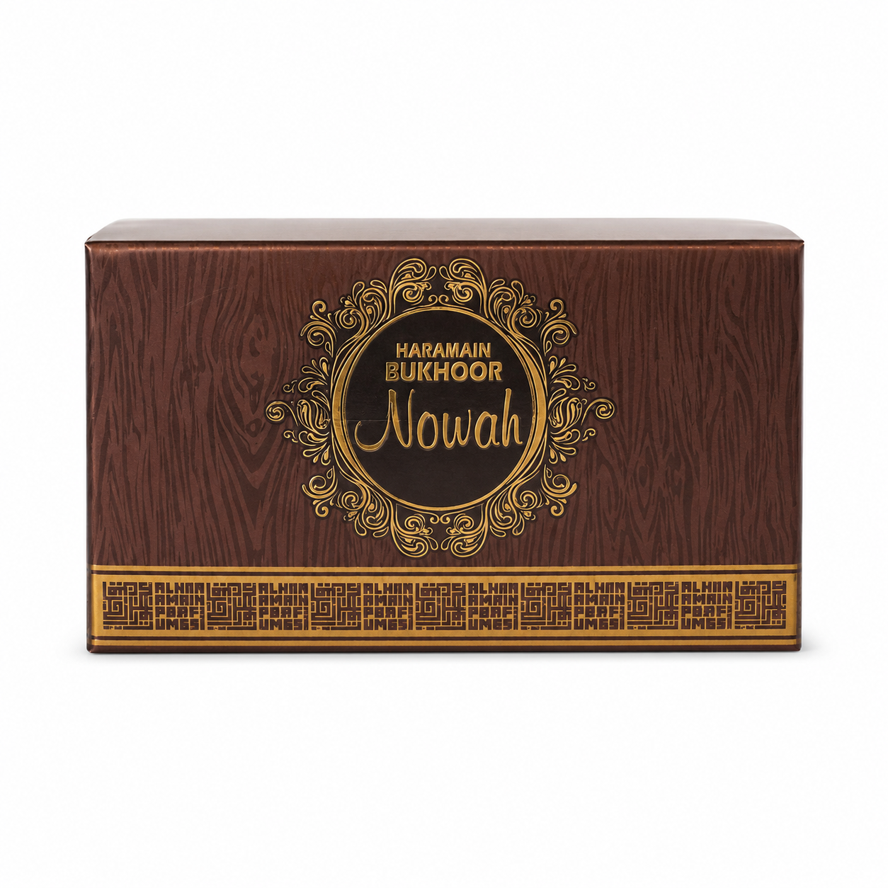Haramain Bukhoor Nowah packaging