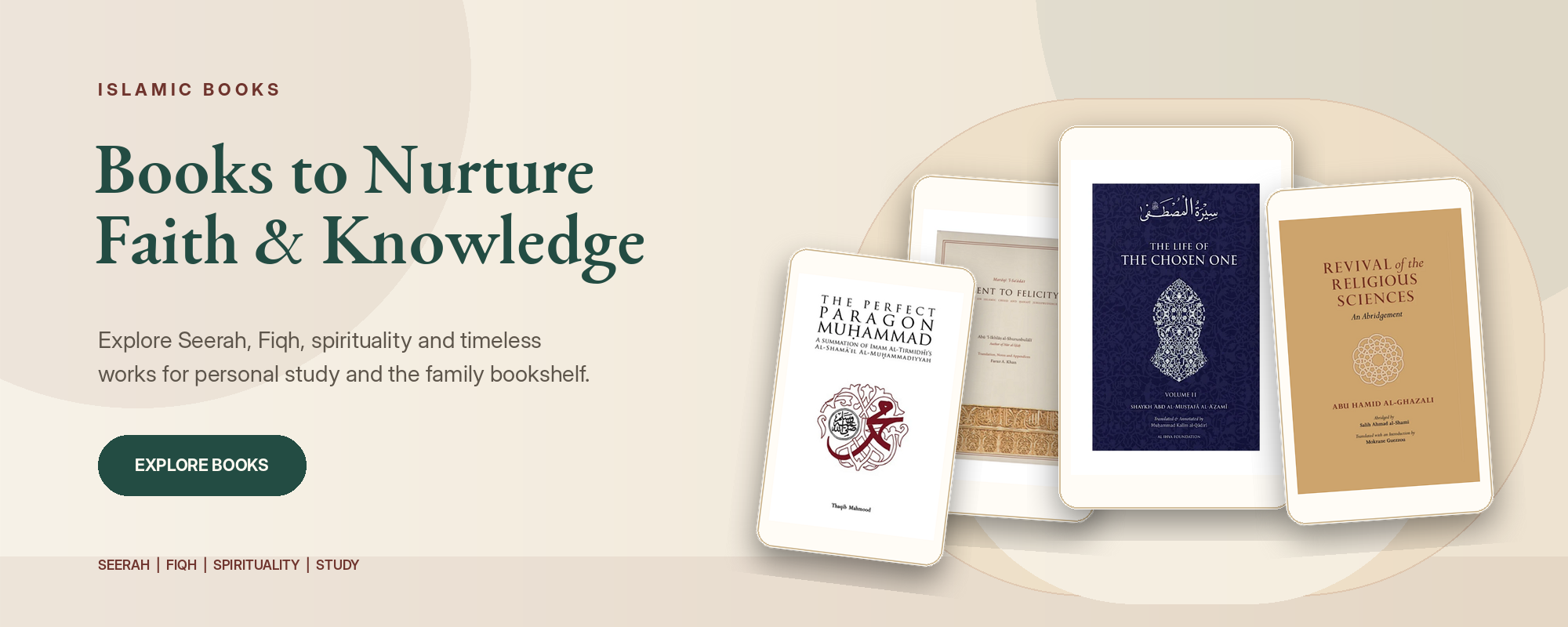 Islamic books and Quran collections from The Fountain Book Shop